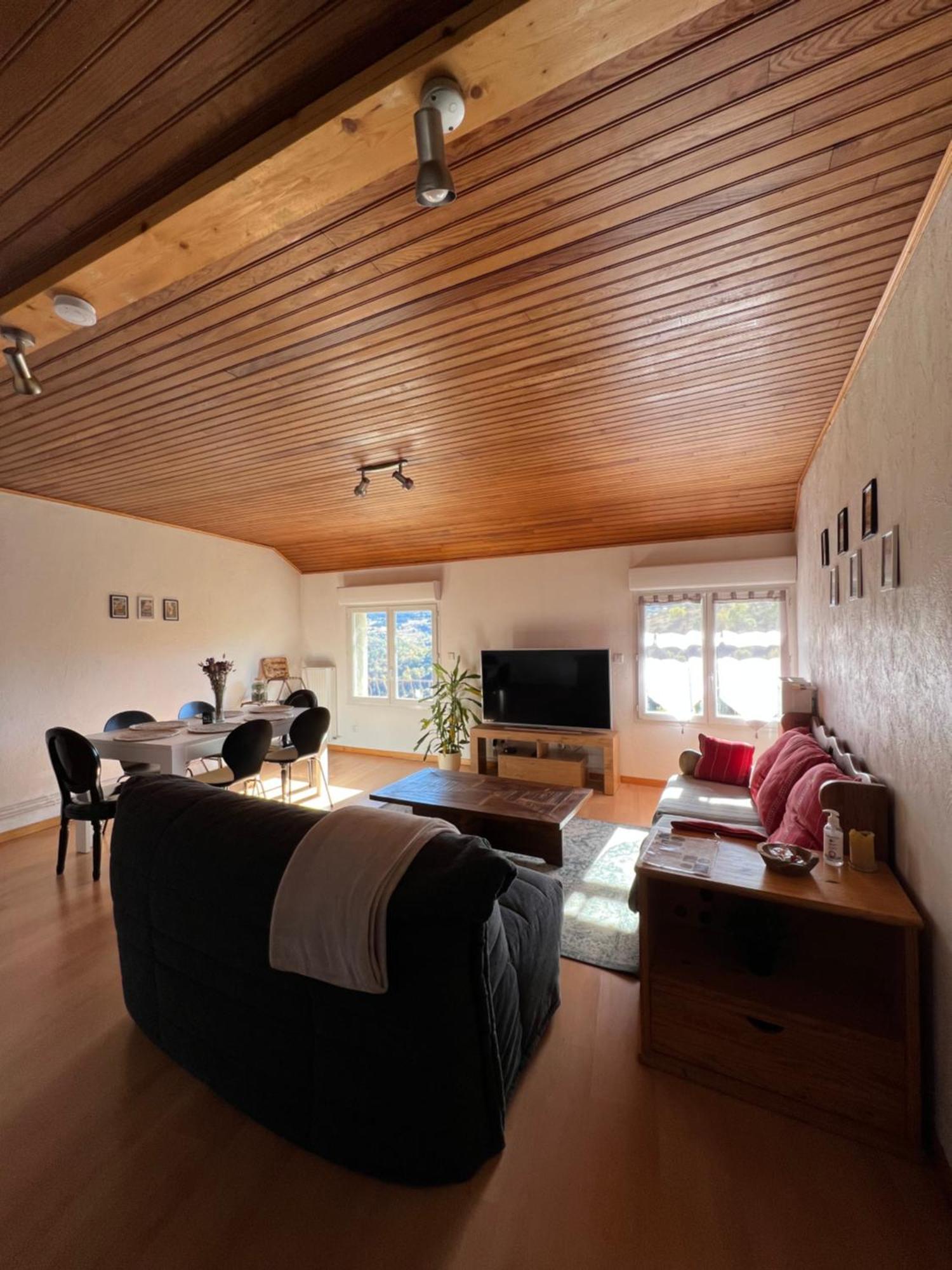 Sauto Logement Avec Vue Panoramique A 10Min Des Pistes מראה חיצוני תמונה